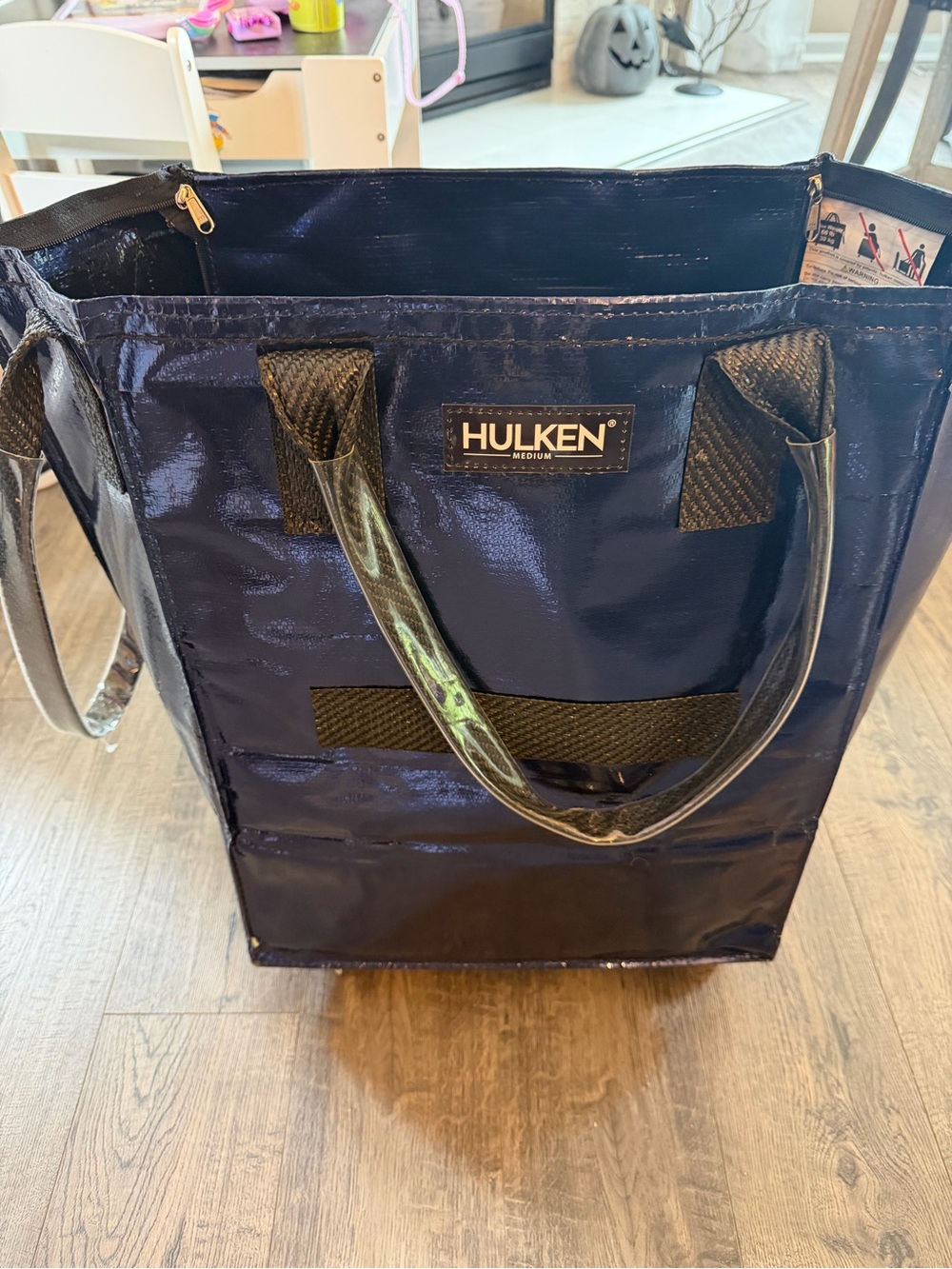 Hulken Navy Blue  Tote Bag